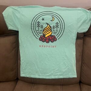 Mint Green Graphic T-Shirt
